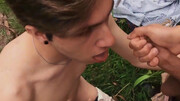 Outdoor POV blowjob sensations with Arthur Joseph and Manuel