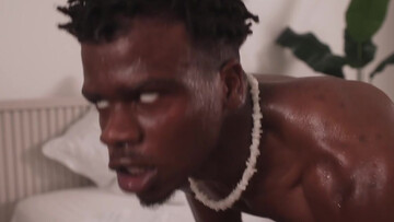 Perfect black males provide excellent gay content at home
