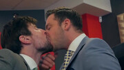 Deepthroat pleasure with two horny dudes who go hard