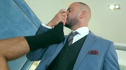 Men in suits fuck in hotel room and share the best scenes