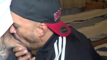 Steamy guys pose hot when they fuck in front of their friend